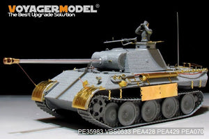 Voyager Model PE35983 WWII German Panther D Tank Late version Basic For TAKOM 2104 1/35 – zdjęcie 7