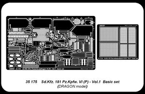 Aber 35175 Sdkfz.181 Pzkpfw.VI (P) vol.1 - Basic set 1/35 – Bild 4