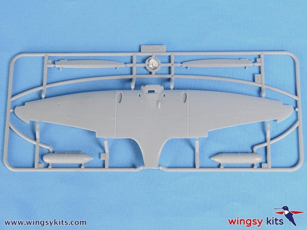 Wingsy Kits D5-03 IJN Type 96 carrier-based fighter II A5M2b “Claude” (early) 1/48 – zdjęcie 5