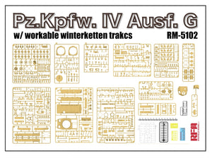 Rye Field Model 5102 Pz.Kpfw.IV Ausf.G w/Winterketten 1/35 – zdjęcie 4