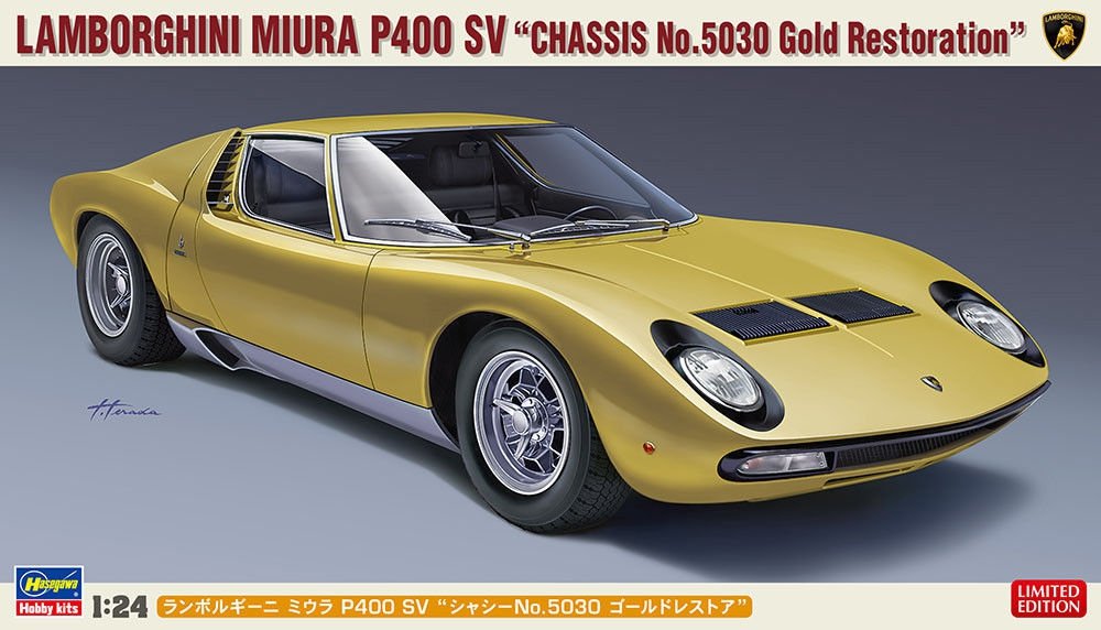 Hasegawa 20319 Lamborghini Miura P400 SV 1/24