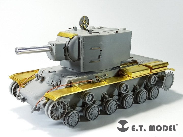 E.T. Model E35-301 Russian KV-2 Heavy Tank Basic For TRUMPETER 1/35 – zdjęcie 2