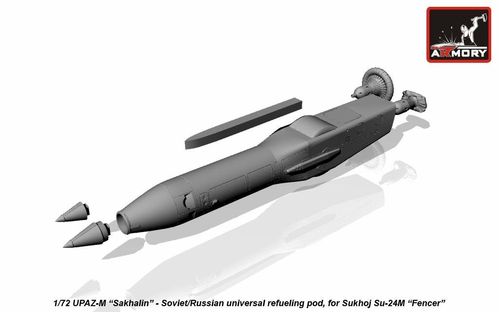Armory Models ACA7276 UPAZ-M “Sakhalin”, Soviet/Russian universal refueling pod 1/72 – zdjęcie 2