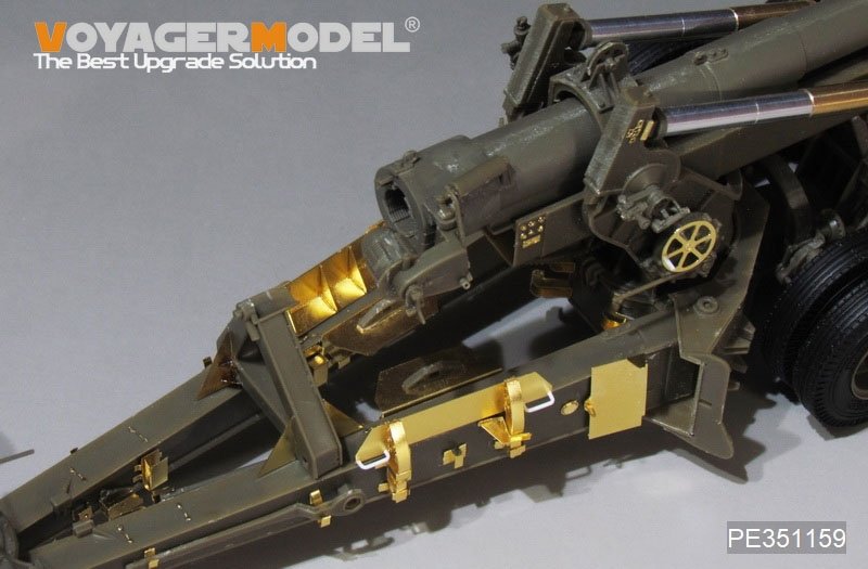 Voyager Model PE351159 WWII M1A1 155mm Cannon Long Tom Basic(For AFV 35295) 1/35 – zdjęcie 3