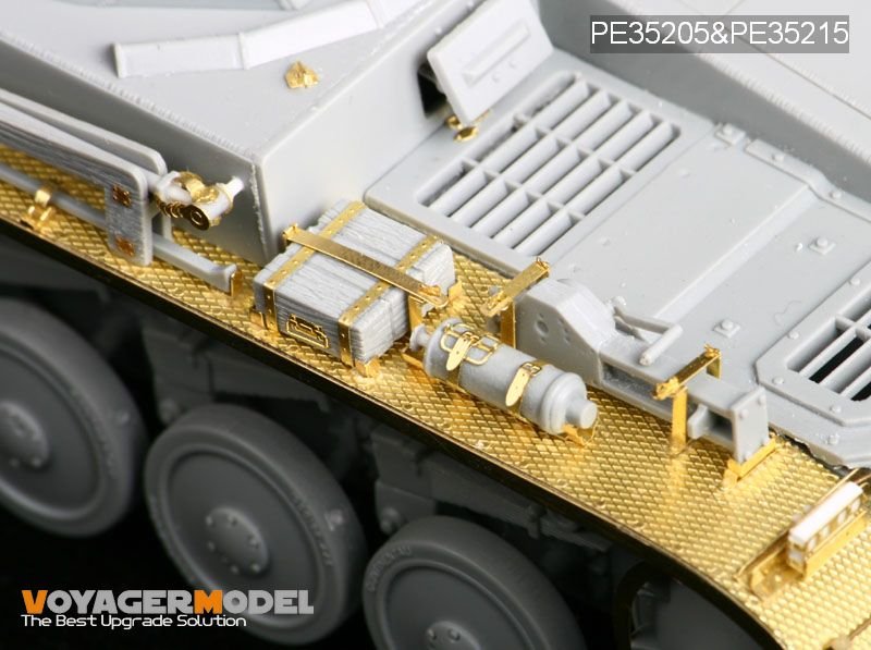 Voyager Model PE35215 Fenders for WWII Pz.KPfw. II Early Version (For DRAGON) 1/35 – image 3