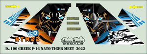 ModelMaker Decals D48196 Greek F-16 NATO Tiger Meet 2022 1/48 – immagine 3