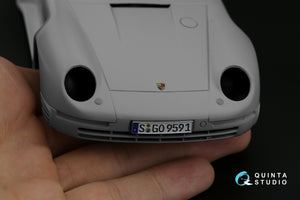 Quinta Studio QD24003 Porsche 959 3D-Printed &amp;amp; colored Interior on decal paper (Tamiya) 1/24 – image 11