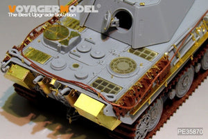 Voyager Model PE35870 WWII German Panther II Prototype Design Plan basic for AMUSING HOBBY 1/35 – zdjęcie 4