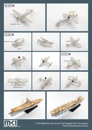 MK1 Design MD-35028 DKM Graf Zeppelin DX 1/350 – zdjęcie 18