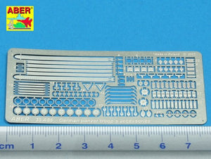 Aber 35A086 German panzer troop`s accessories 1/35 – image 2