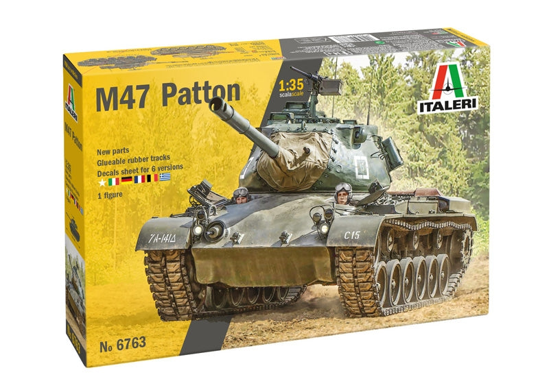 Italeri 6763 M47 Patton (New Parts) 1/35 – zdjęcie 2