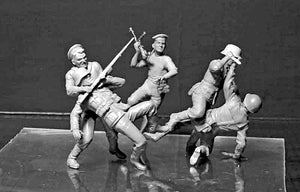 Master Box 35152 Soviet Marines German Infantry 1941-1942 1/35 – zdjęcie 4