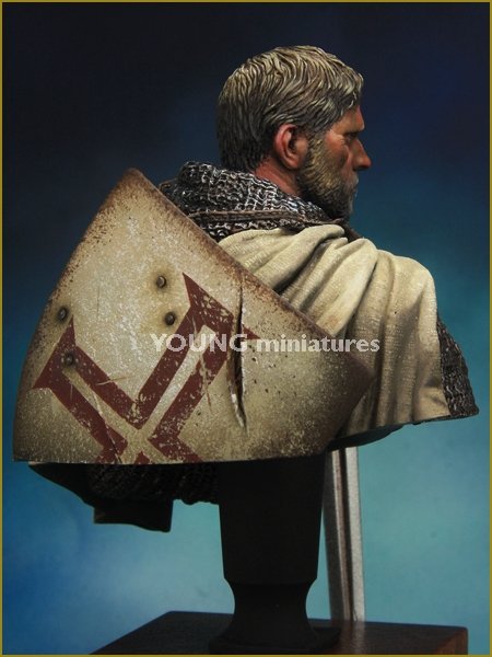 Young Miniatures YH1837 TEMPLAR KNIGHT 1/10 – immagine 7