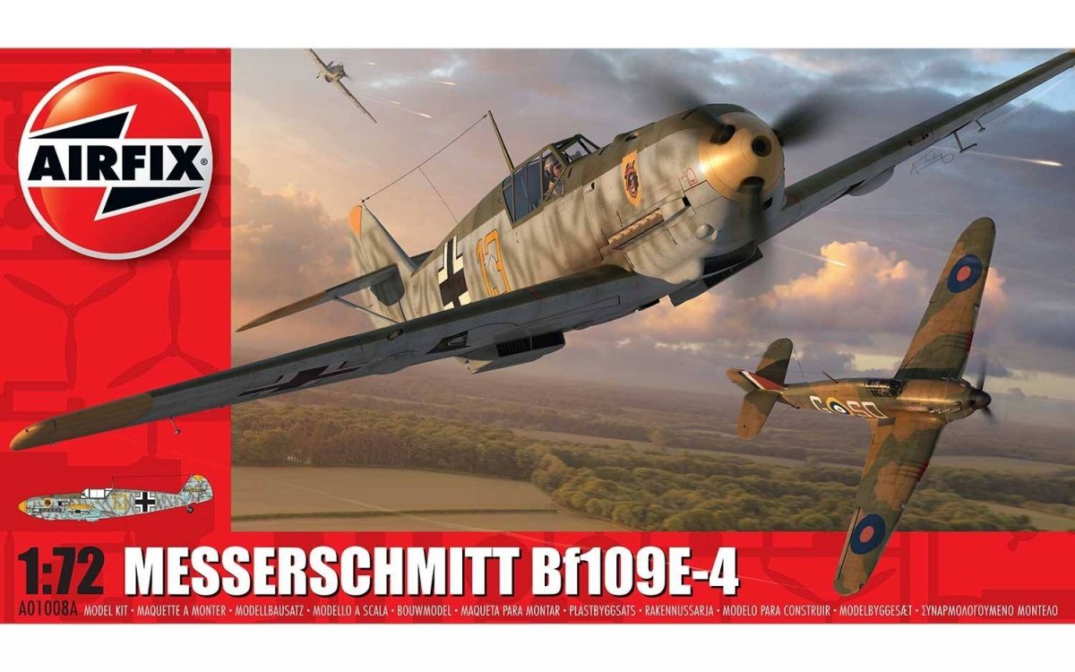 Airfix 01008A Messerschmitt Bf109E-4 1/72