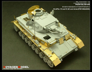 Modèle Voyager PE35102 Pz.KPfw. IV Ausf D pour DRAGON 6265 1/35 – image 3