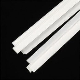 Plastruct 90717 Rod 0.3mm x 4.0mm - 250mm (Styrene White) / 10 pcs.