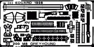 Eduard 35200 M-8 Greyhound 1/35 Tamiya – image 2
