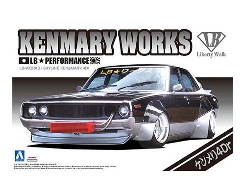 Aoshima 00982 LB WORKS KEN MARY 4Dr 1/24