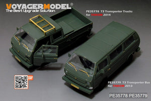 Voyager Model PE35779 Morden German T3 Transporter Bus For TAKOM 2013 1/35 – zdjęcie 5