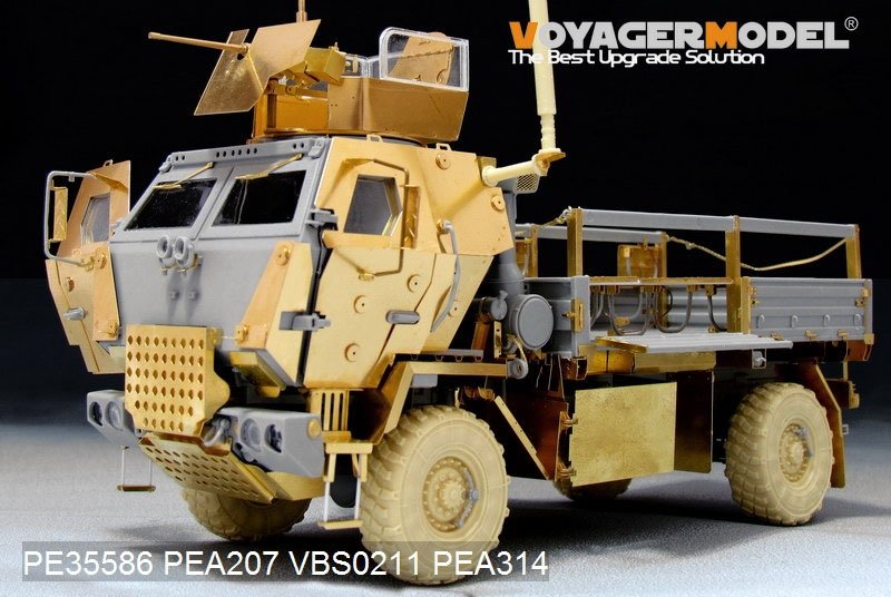 Voyager Model PEA314 Modern US M1078 LMTV [Armoor CaB] add PARTS (For TRUMPETER 01009) 1/35 – imagen 3