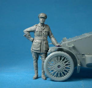 Copper State Models F35-004 British RNAS Armoured Car Division Officer 1/35 – zdjęcie 2