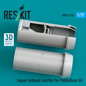 RESKIT RSU72-0332 Jaguar exhaust nozzles for HobbyBoss kit (3D Printed) 1/72