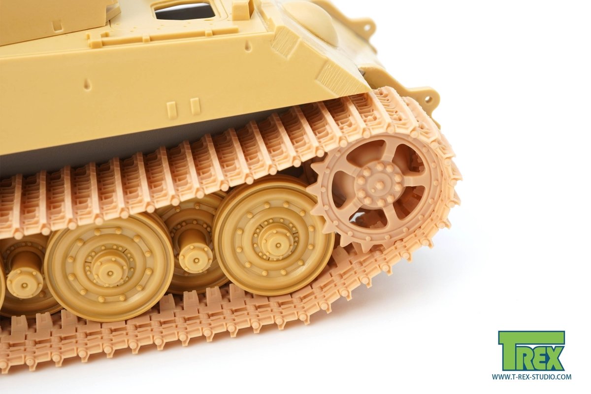 T-Rex Studio TR84004 King Tiger Late 18 Teeth Tracks Mirror Version w/Sprockets 1/48 – zdjęcie 2