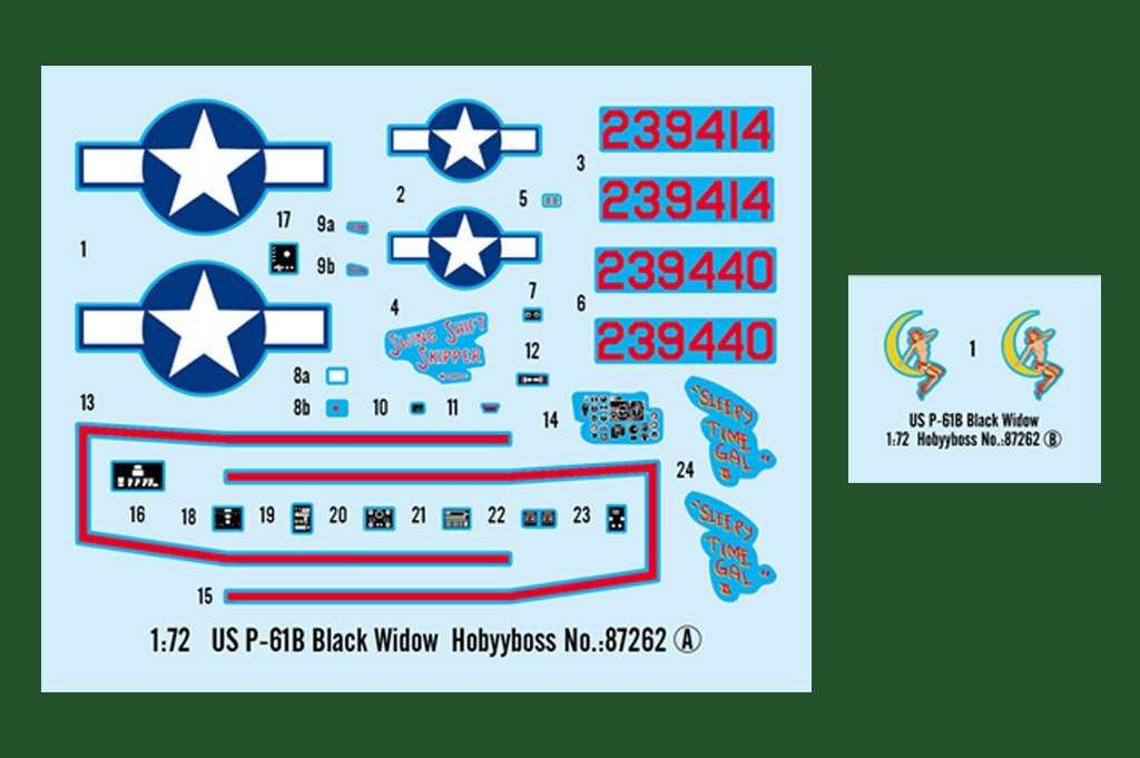 Hobby Boss 87262 US P-61B Black Widow 1/72 – zdjęcie 4