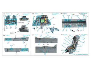 Quinta Studio QD48504 MiG-31B 3D-Printed &amp;amp; coloured Interior on decal paper (Hobby Boss) 1/48 – zdjęcie 2