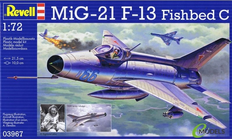 Revell 03967 MiG-21 F.13 Fishbed C 1/72