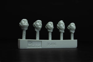 MiniArt 35496 British Tank Riders (NW Europe). Resin Heads 1 1/35 – image 11