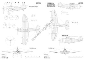 Kagero 7122 Republic P-43 Lancer EN/PL – zdjęcie 2