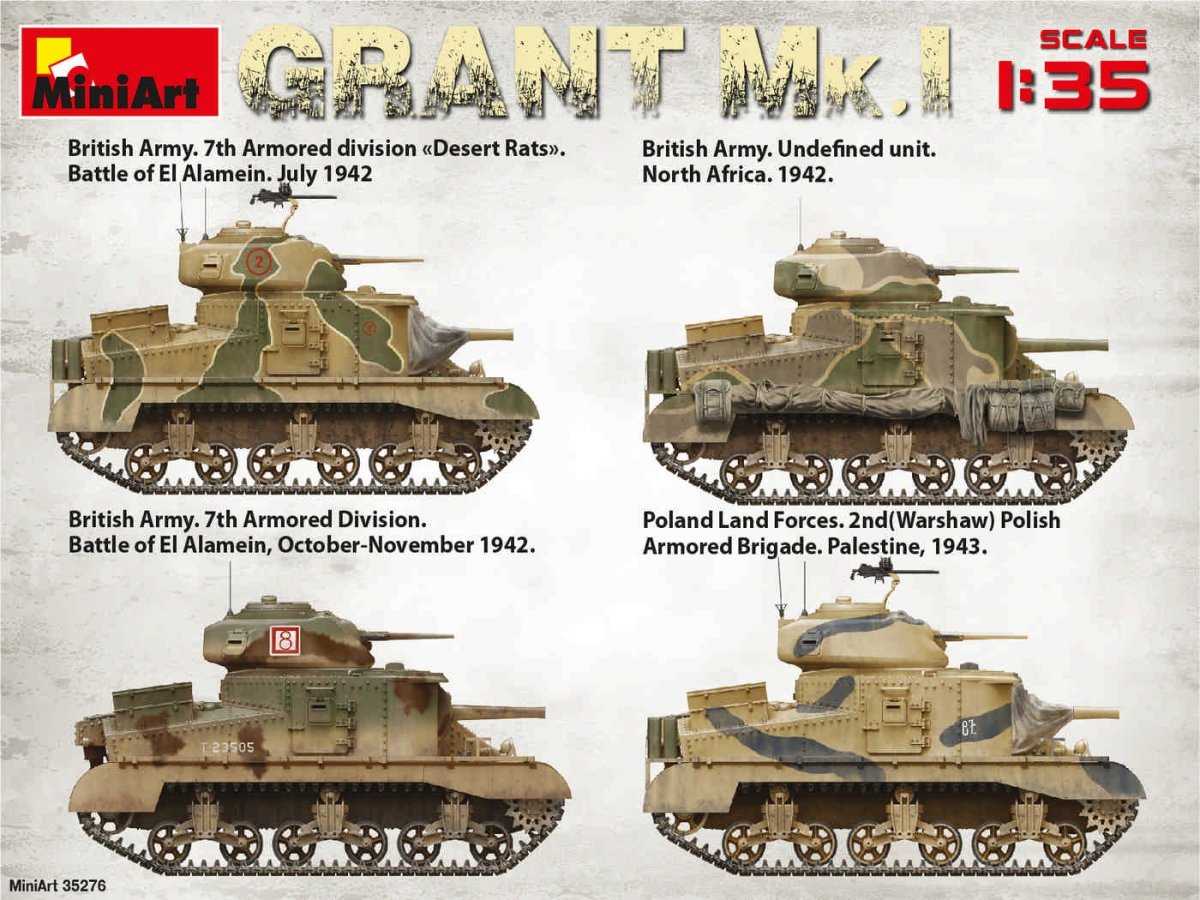 MiniArt 35276 GRANT Mk.I 1/35 – image 7