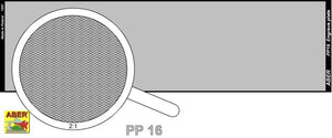 Aber PP16 Engrave plate (140 x 39 mm) - pattern 16 – zdjęcie 2