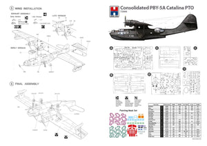 Hobby 2000 72066 Consolidated PBY-5A Catalina PTO ( Academy + CARTOGRAF + MASKI) 1/72 – Bild 2