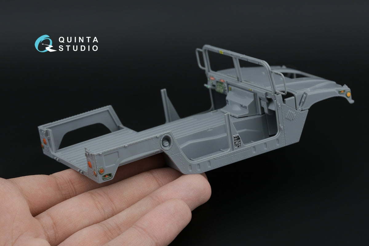Quinta Studio QD35154 Humvee family 3D-Printed &amp;amp; coloured Interior on decal paper (ICM) 1/35 – zdjęcie 5