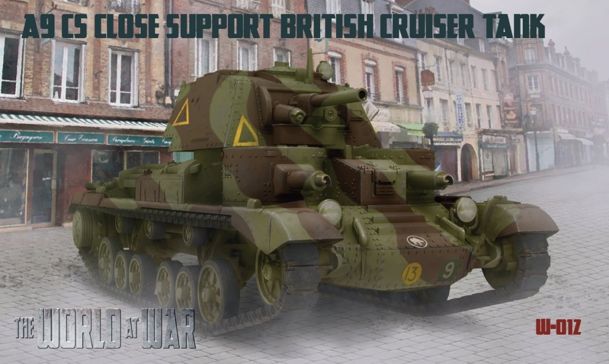 IBG WAW 012 A9 CS Char de croisière britannique d'appui rapproché 1/72