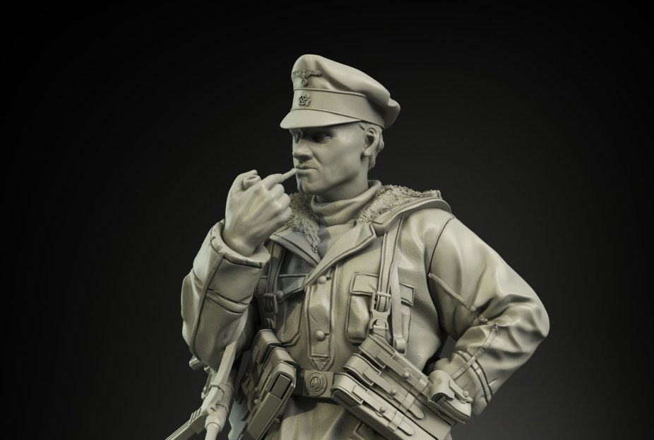 Panzer Art FI35-060 Waffen-SS Anorakanzug officer No.1 1/35 – zdjęcie 2