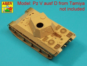 Aber 48A33 Grilles for Panther D 1/48 – zdjęcie 8