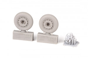 Eduard 6481016 FM-1 wheels TAMIYA 1/48 – image 3