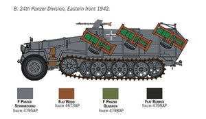 Italeri 7080 Sd. Kfz. 251/1 Wurfrahmen Stuka zu Fuss 1/72 – immagine 2