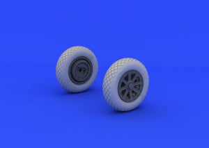 Eduard 632052 F4U-1 wheels diamond pattern 1/32 Tamiya – zdjęcie 4