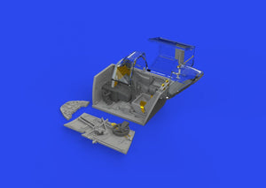 Eduard 648875 Bf 109F cockpit w/ early seat PRINT EDUARD 1/48 – zdjęcie 2
