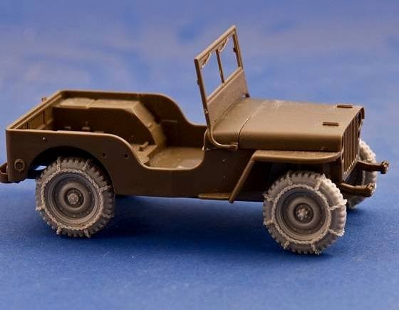 Panzer Art RE35-159 Road wheels with chains for US “Jeep” 1/35 – zdjęcie 3