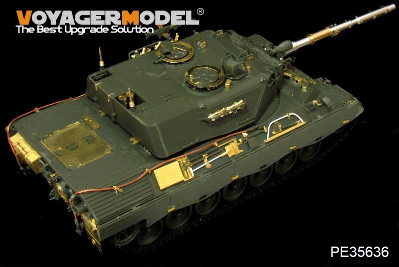 Voyager Model PE35636 Modern German Leopard 1A4 MBT B ver include Gun barrel Gun barrel Include (For MENG TS-007) 1/35 – image 3