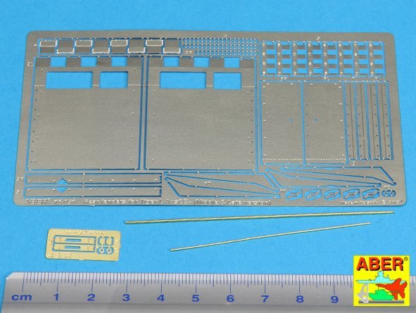 Aber 16051 Rear fenders for Tiger I, Ausf.E – (Late version) 1/16 – Bild 2