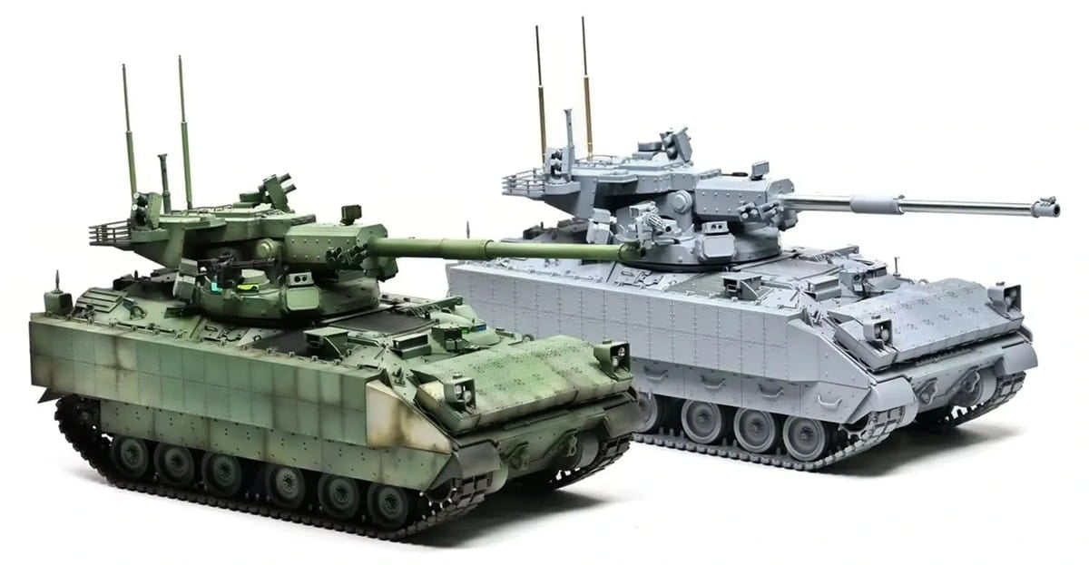 Magic Factory 2013 M2128 Bradley 105mm Mobile Gun System 1/35