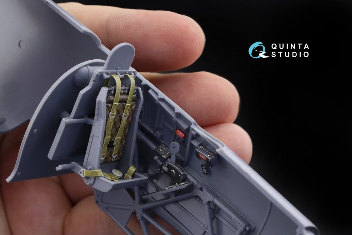 Quinta Studio QD32096 Tempest Mk.II 3D-Printed &amp;amp; colored Interior on decal paper (Special Hobby/Revell) 1/32 – image 4