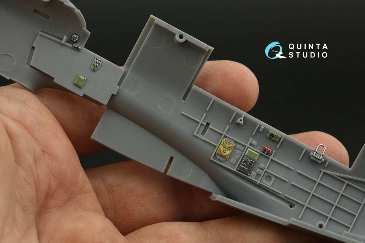 Quinta Studio QDS-48423 Fairey Fulmar Mk.I 3D-Printed &amp;amp; colored Interior on decal paper (Trumpeter) (Small version) 1/48 – image 5