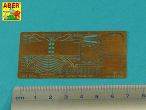 Aber 48053 Jagdtiger Sd.Kfz. 186 –przednie i tylnie błotniki / Jagdtiger Sd.Kfz. 186 –Front &amp;amp; Rear Fenders 1/48 – zdjęcie 9